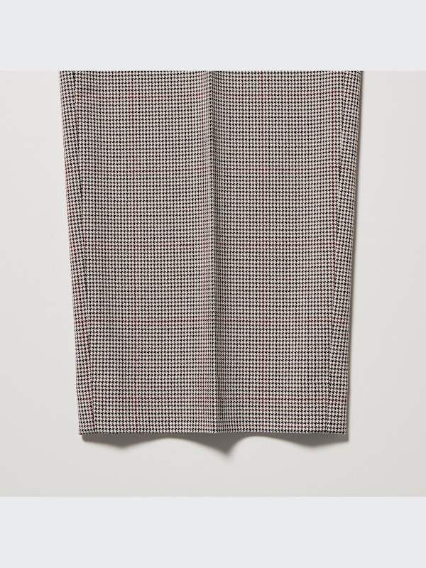 Smart Ankle Pants (2-Way Stretch Checked, Tall)
