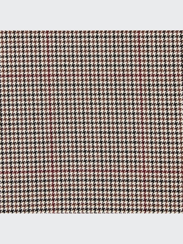 Smart Ankle Pants (2-Way Stretch Checked, Tall)