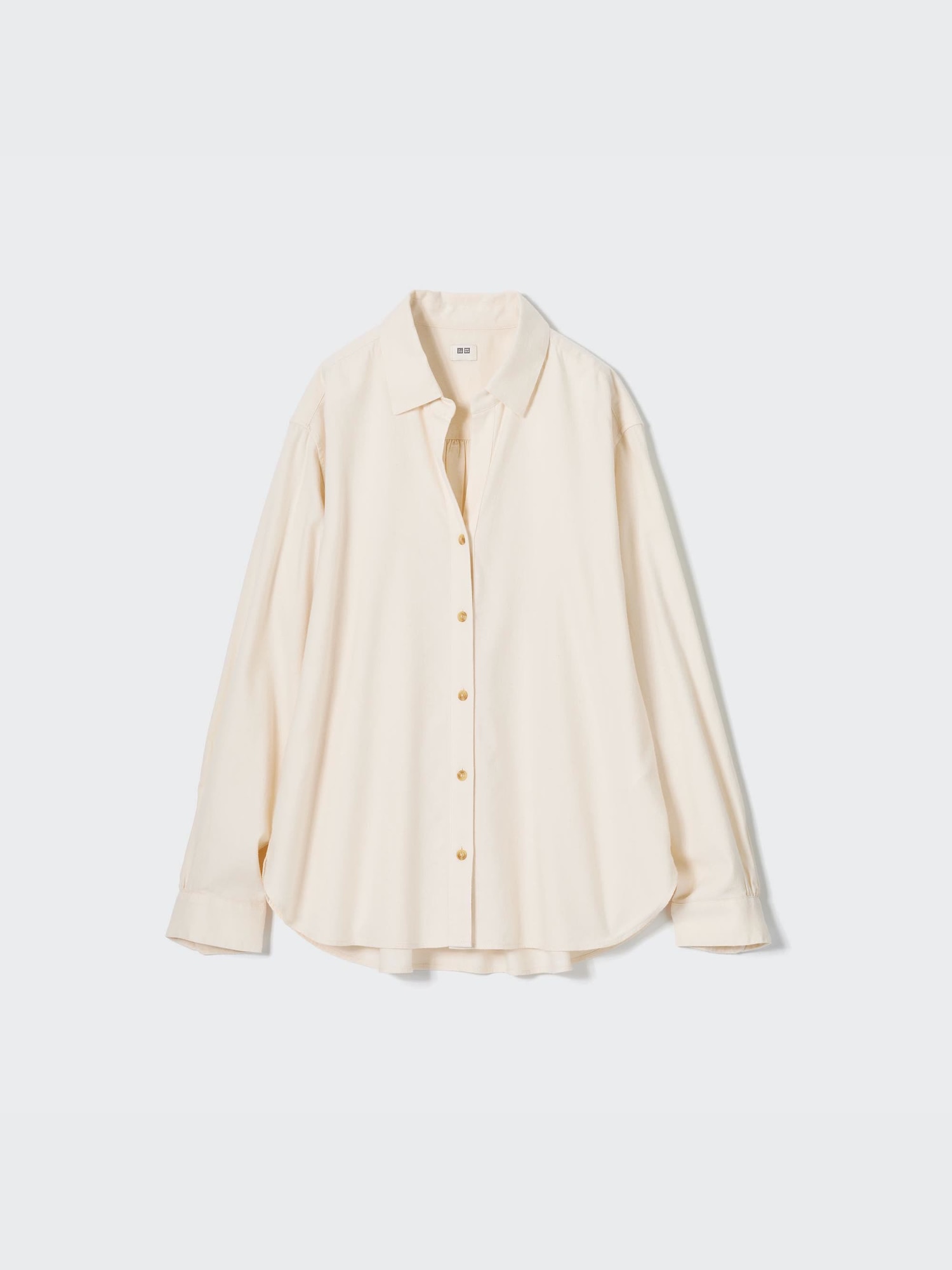 シャツ/ブラウス(長袖/七分) Rosarymoon Balloon Sleeve Leotard IVORY Lululemon lab Snapdown Long Sleeve Shirt - Natural Ivory / Trench