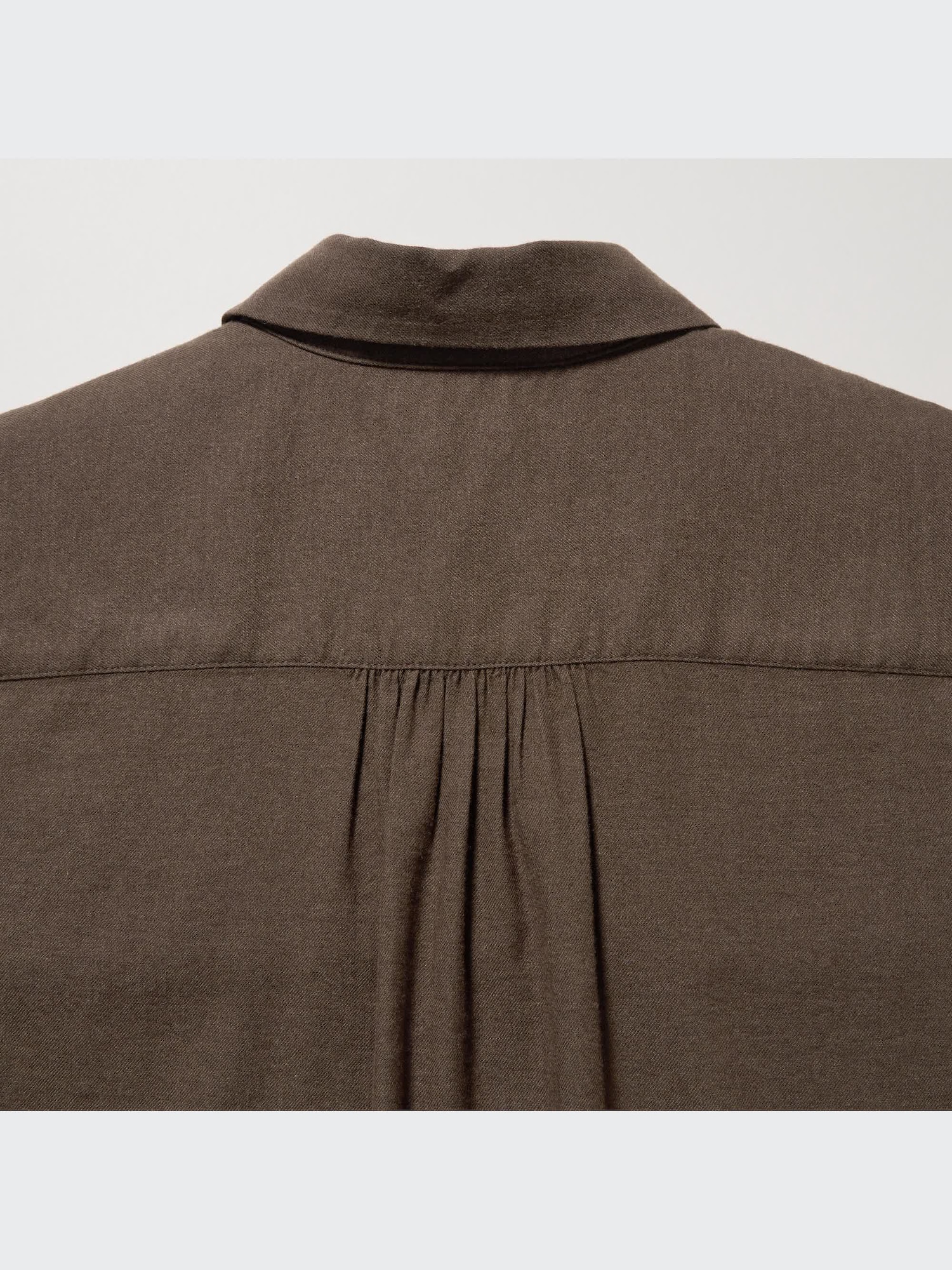 【U LAN】Geek off shirt layered long sleeves Soft Brushed Long-Sleeve Shirt | UNIQLO US