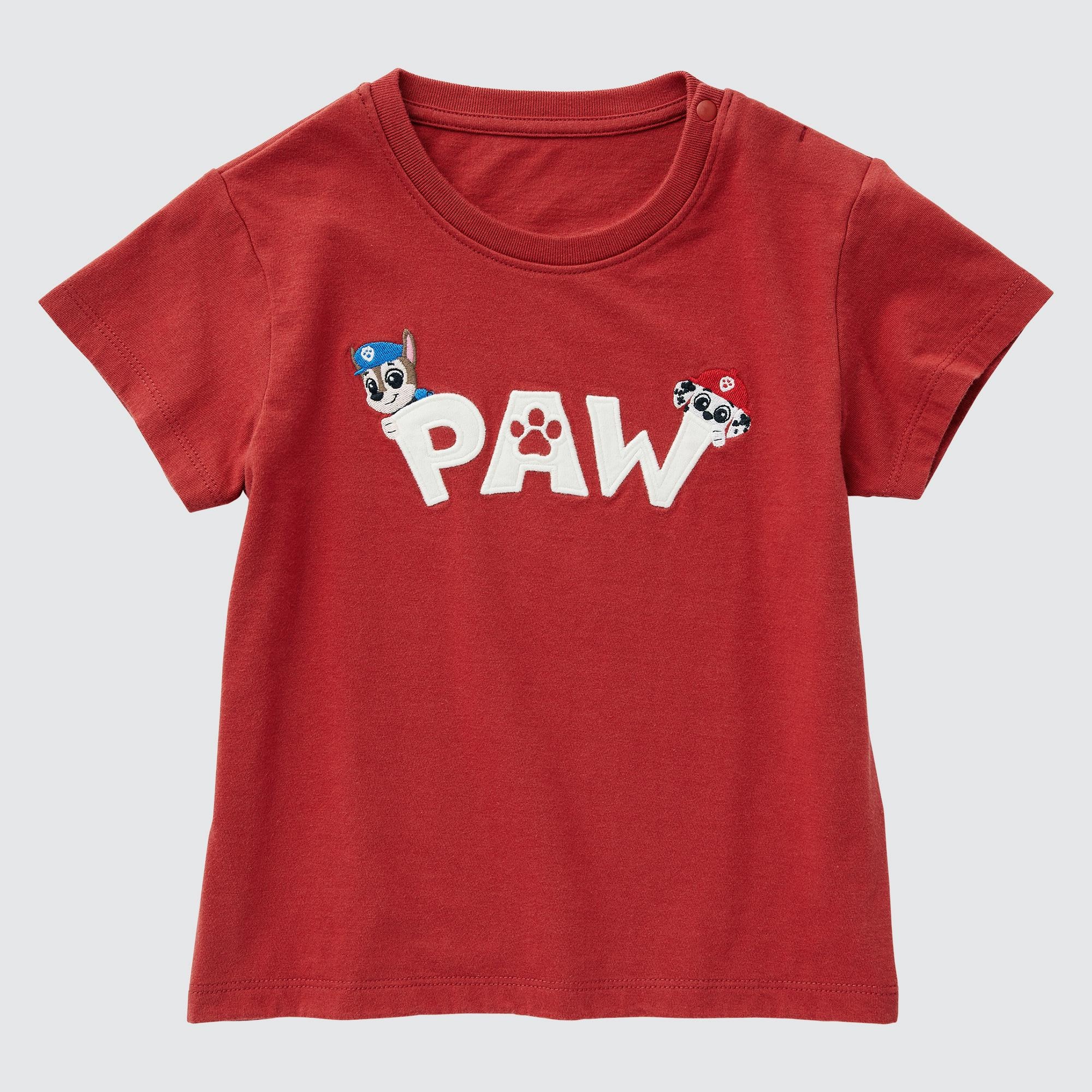 PAW Patrol T-Shirt) UNIQLO Graphic US UT Sleeve (Short 