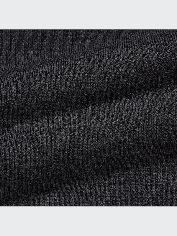 Pull Côtelé 100% Mérinos Col Roulé