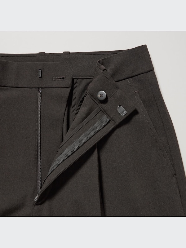 Wide-Fit Pleated Pants (Tall)