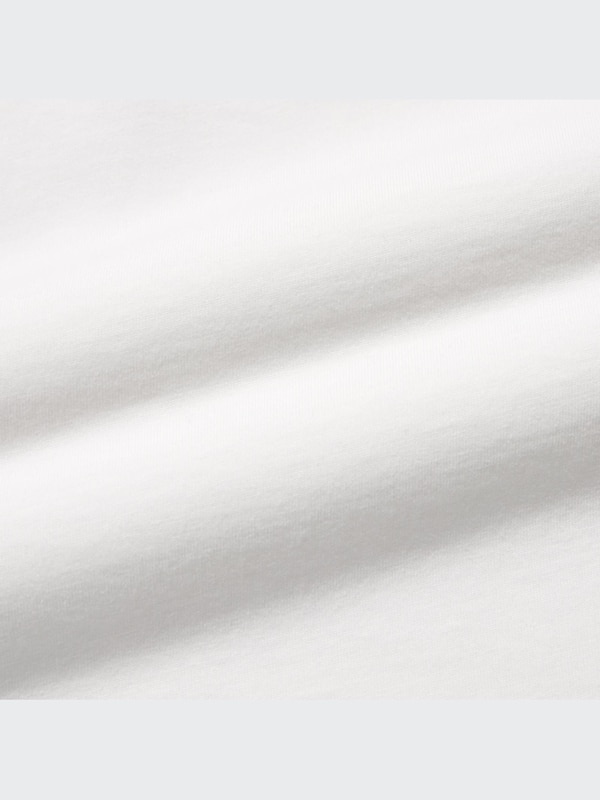 Smooth Cotton Frill Long-Sleeve T-Shirt