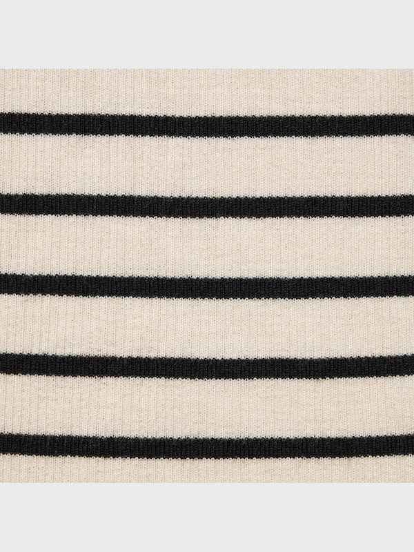 Jersey 100% Lana Extrafina de Merino Cuello Alto Canalé