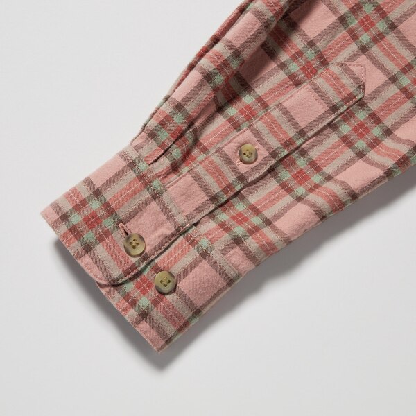 Flannel Checked LongSleeve Shirt UNIQLO US