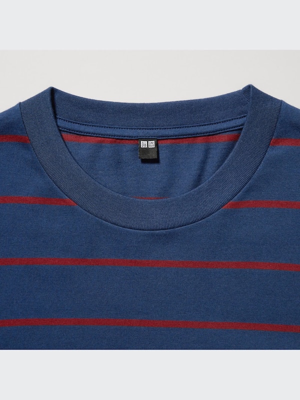 Striped Crew Neck Long Sleeve T-Shirt