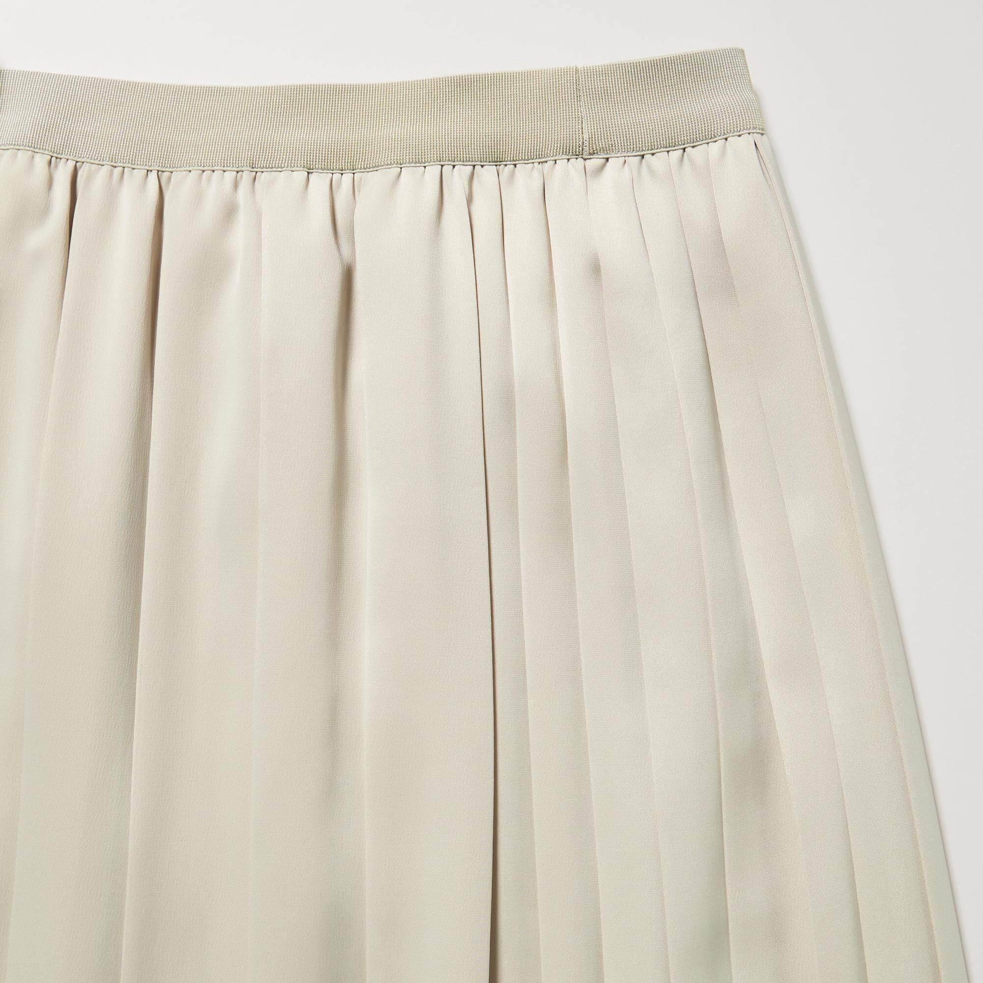 ASYMMETRY PLEATED SKIRT