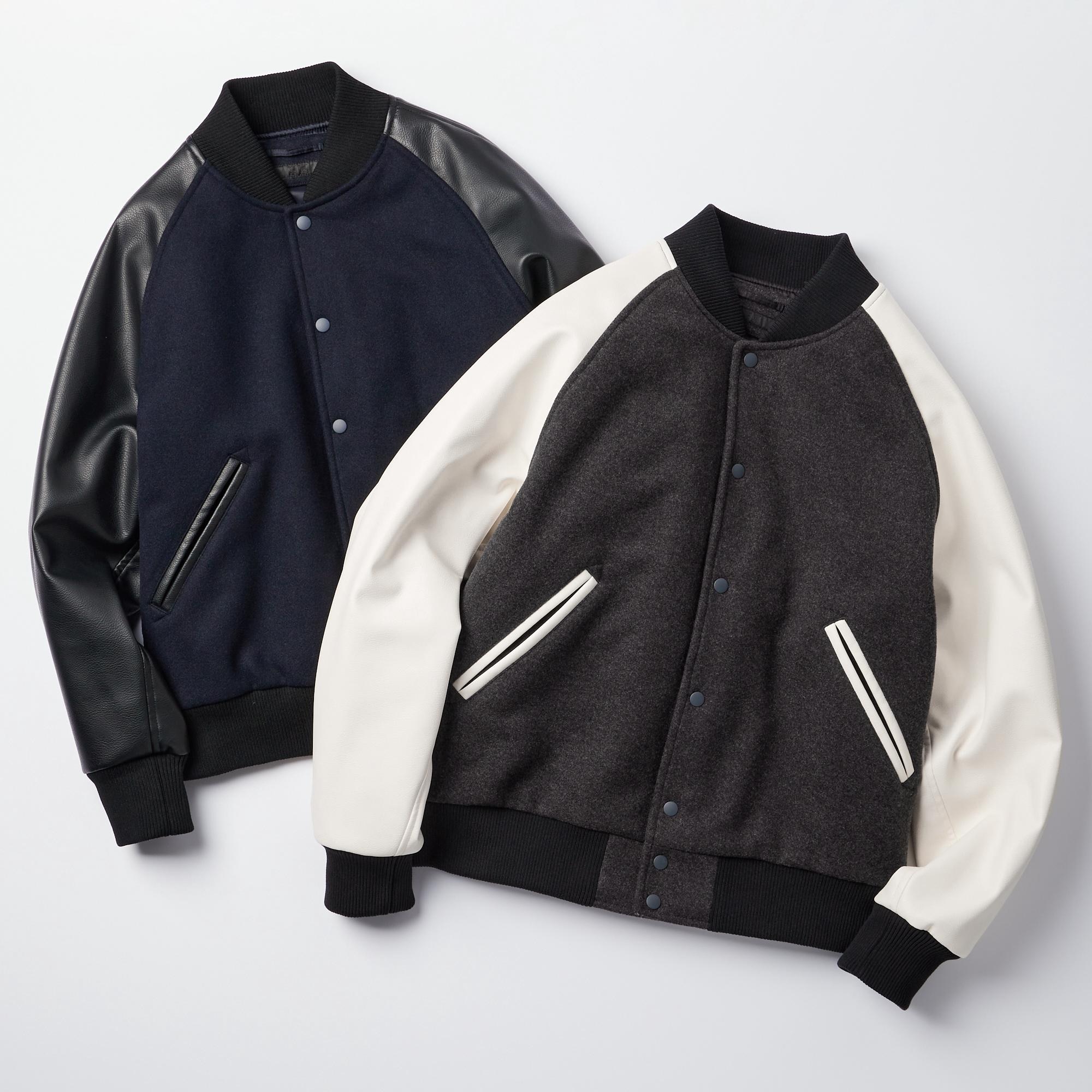 Uniqlo on sale baseball jacket