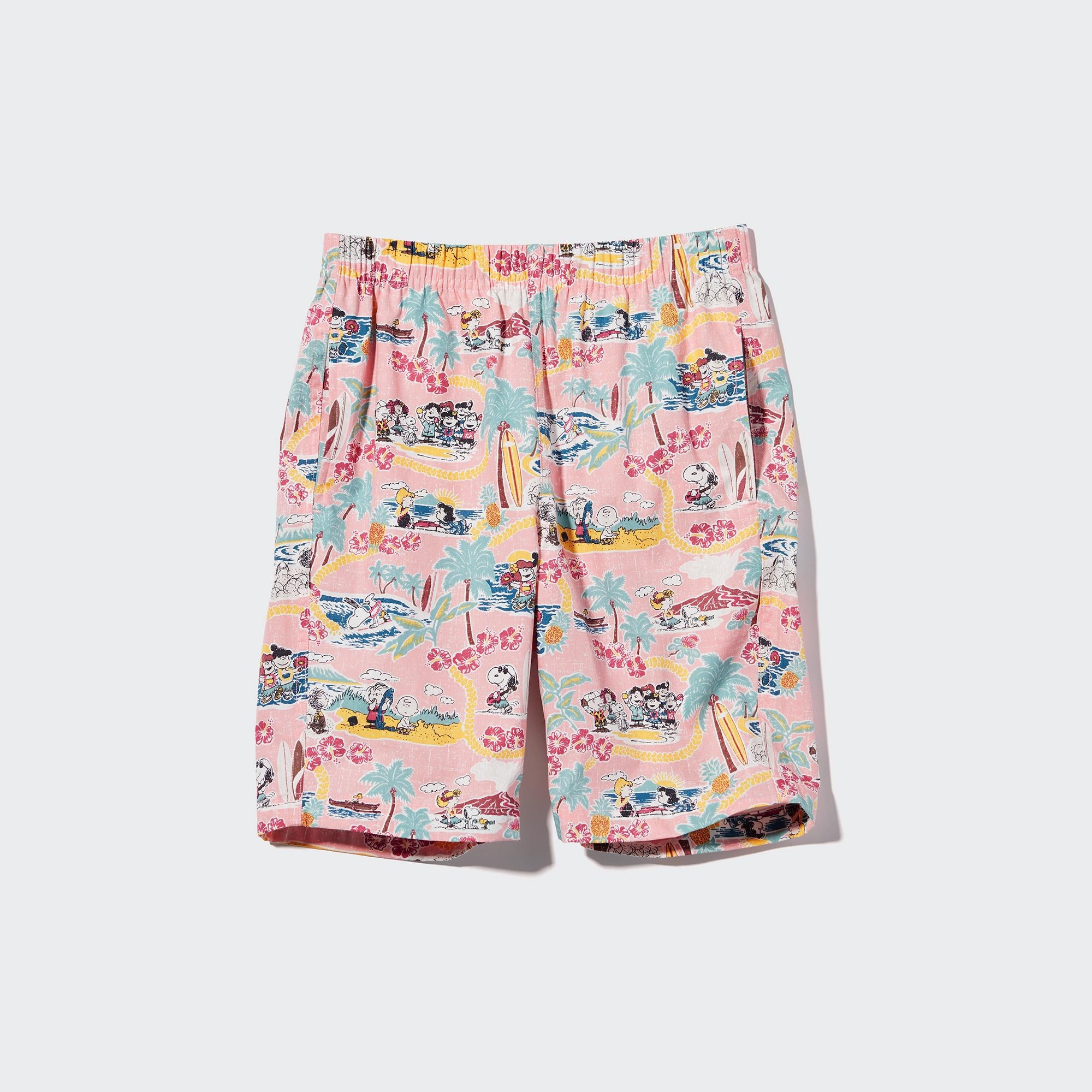 PEANUTS RS LIGHT COTTON EASY SHORTS