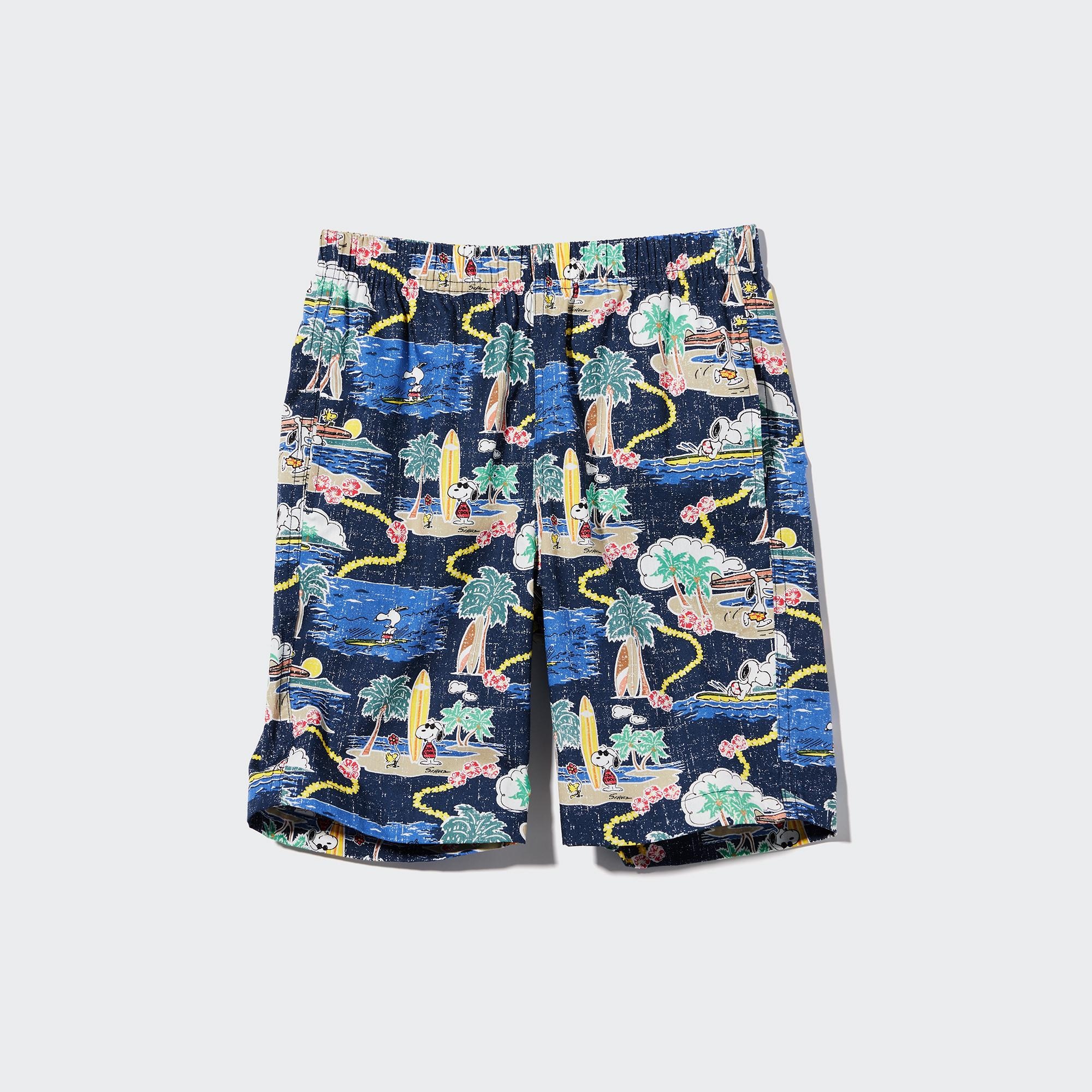 PEANUTS RS LIGHT COTTON EASY SHORTS