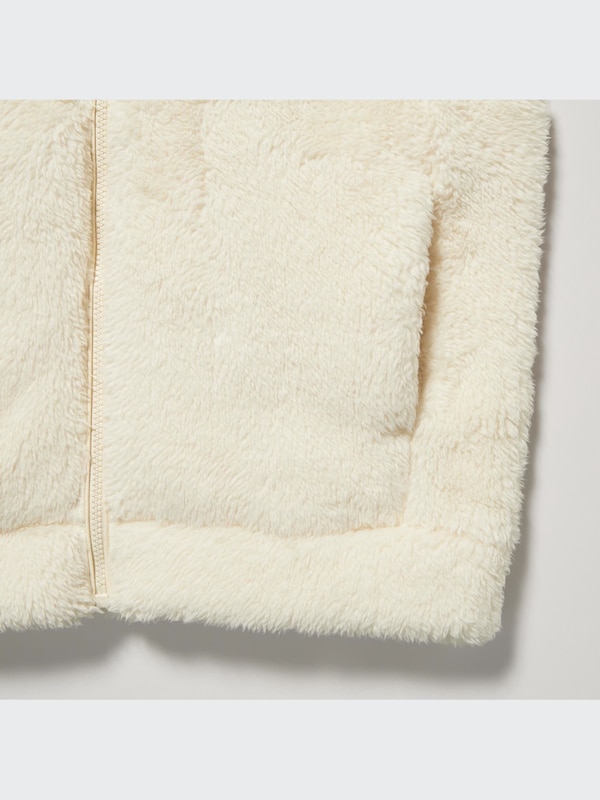 Fluffy Yarn Fleece Vest