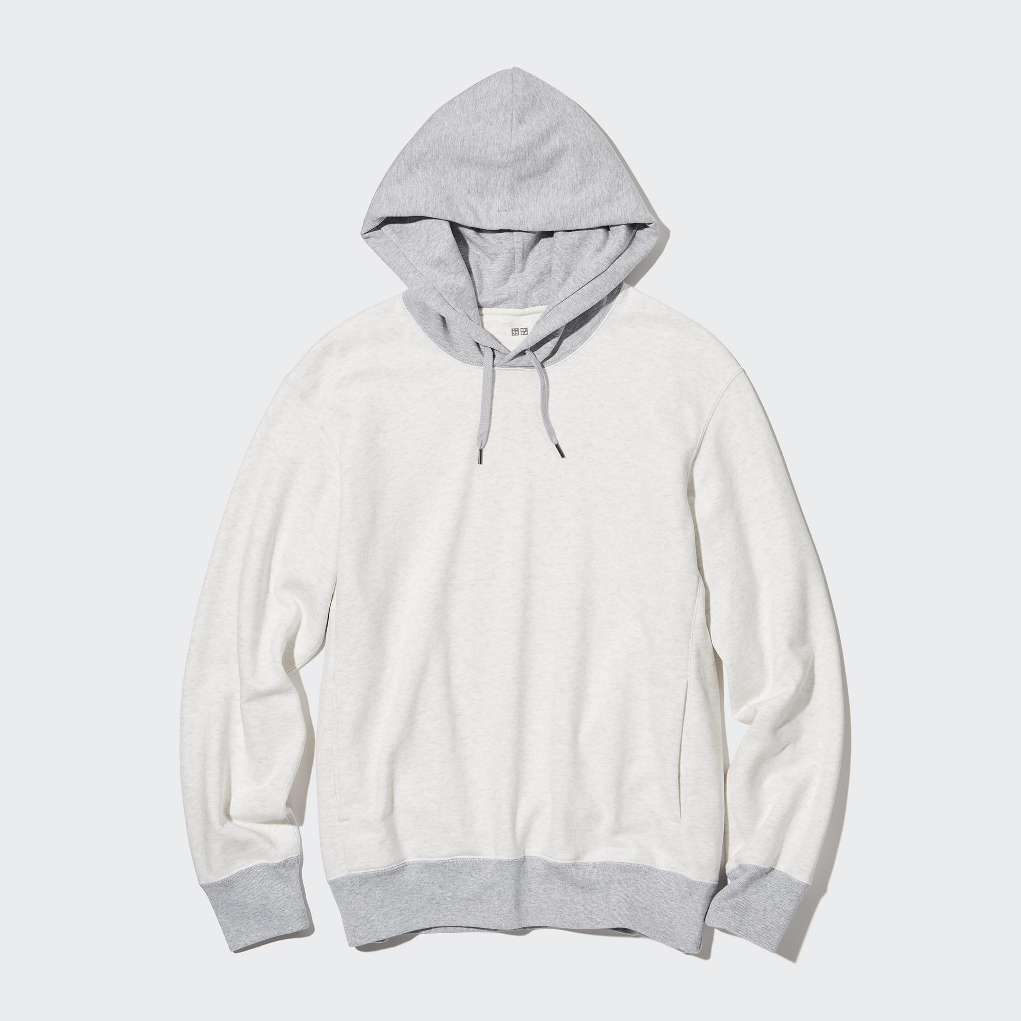 Sweat Pullover Long-Sleeve Hoodie (Color Block) | UNIQLO US