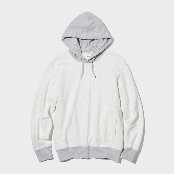 Sweat Pullover Long-Sleeve Hoodie (Color Block) | UNIQLO US