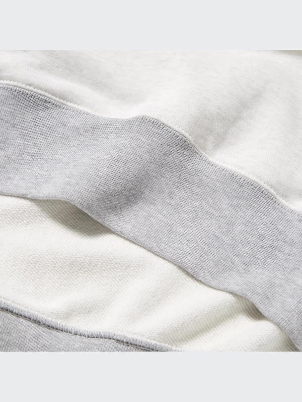 Sweat Pullover Long-Sleeve Hoodie (Color Block)