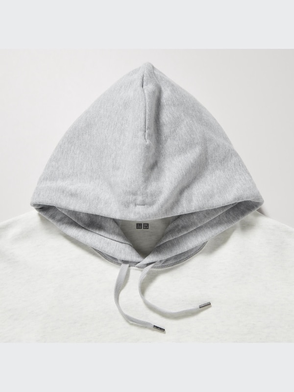 Sweat Long-Sleeve Pullover Hoodie (Color Block)
