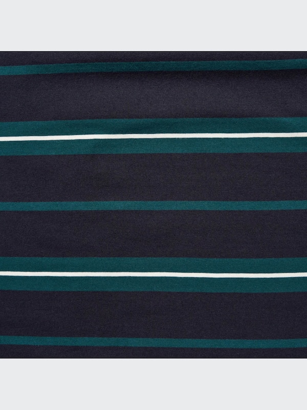 Striped Crew Neck Long-Sleeve T-Shirt