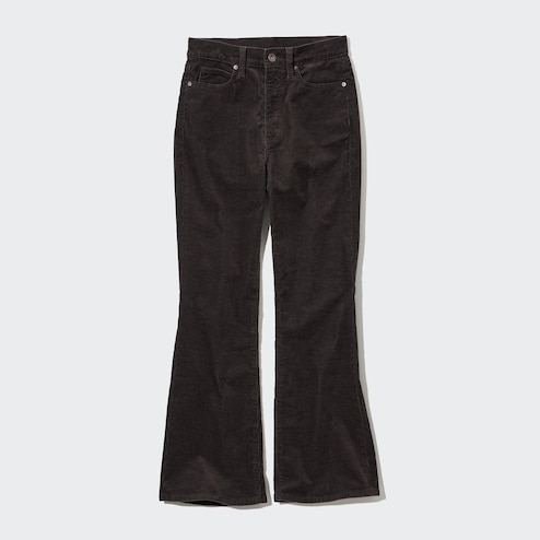 Women's Corduroy Flare Pants in Black, XS - Yahoo Shopping