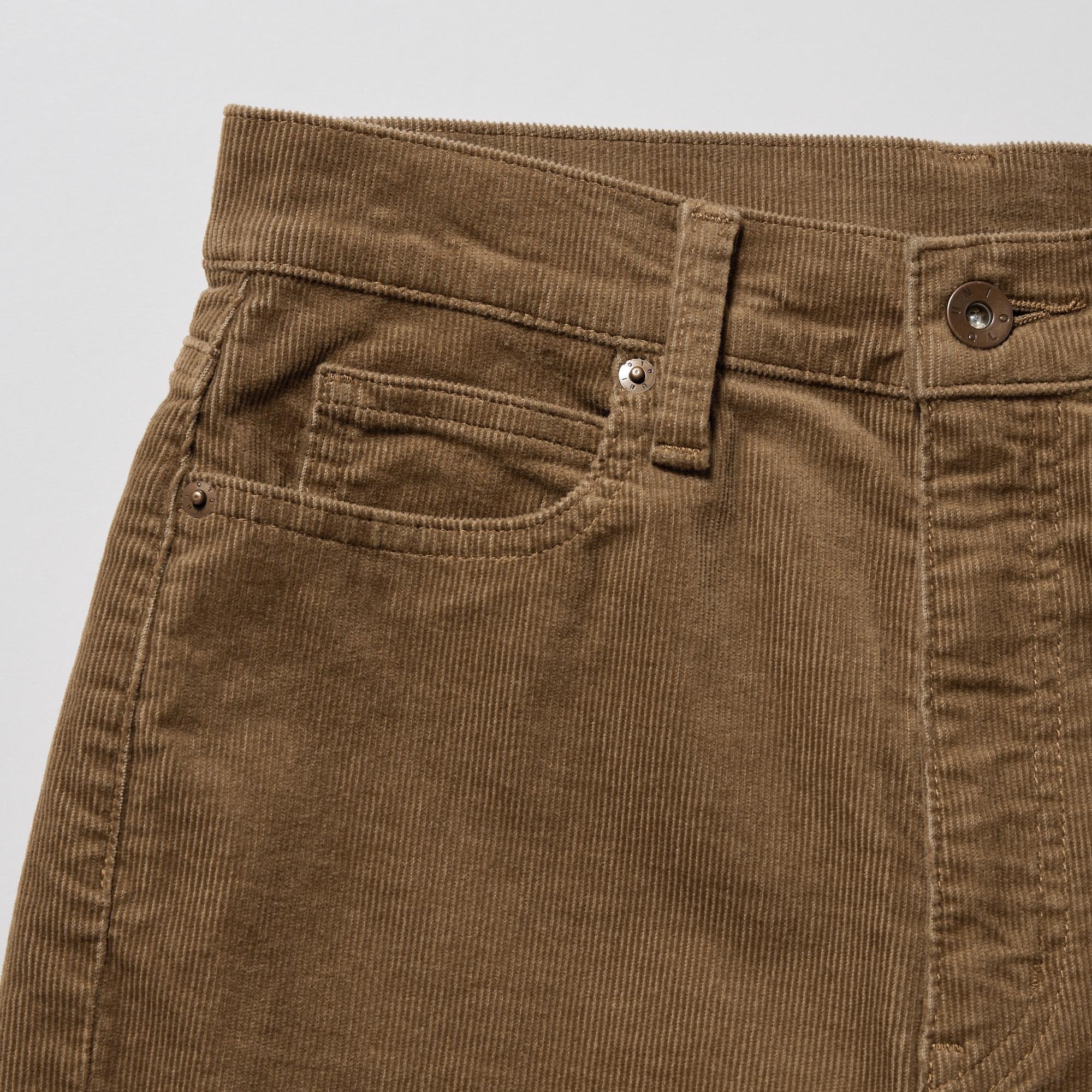 WOMEN FASHION Trousers Slacks Corduroy discount 65% UNIQLO slacks Brown 27                  EU 