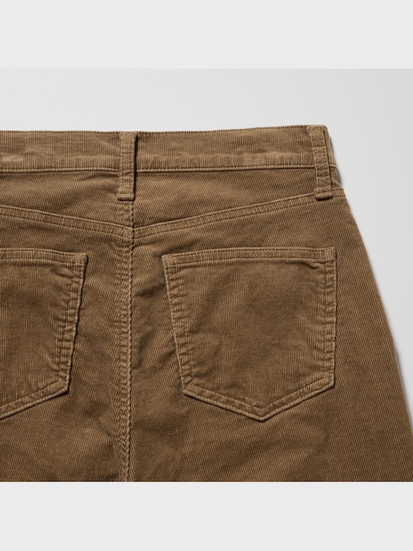 Corduroy Slim Flared Pants
