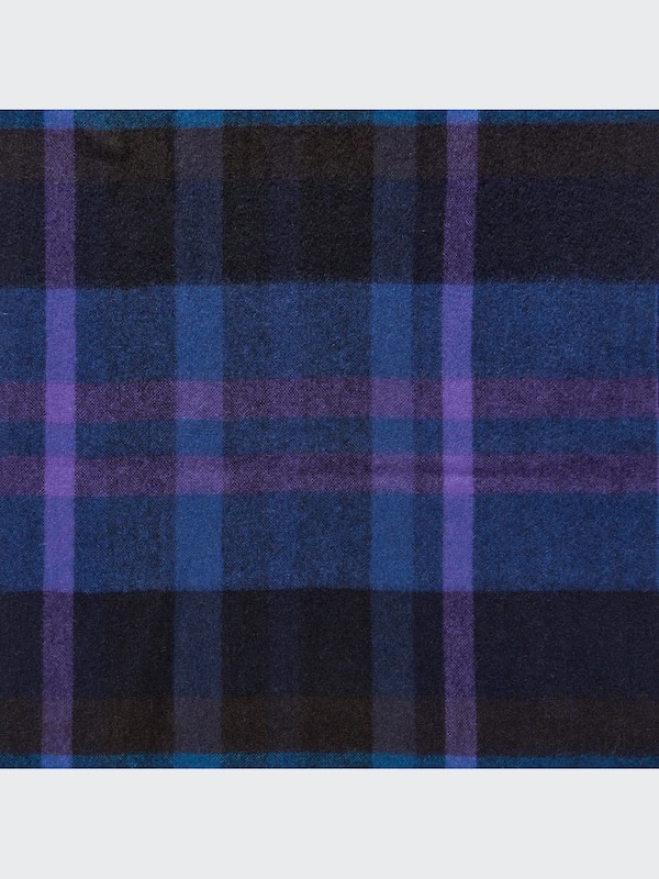 Cashmere scarf (checked)