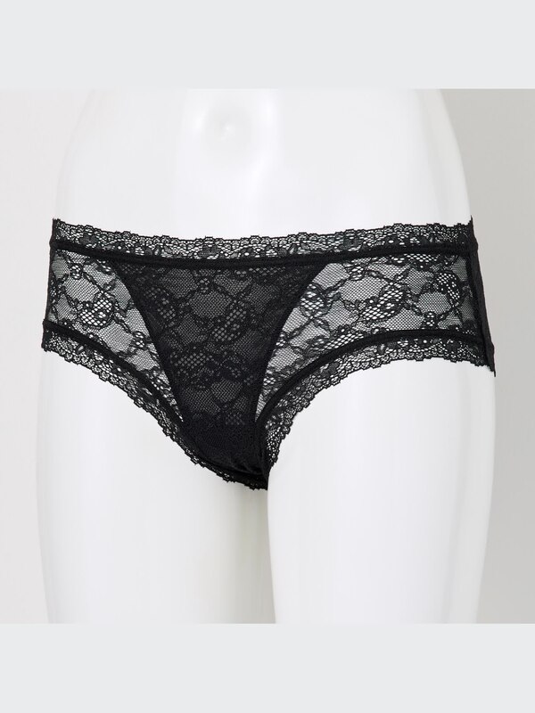 LACE SHORTS (HIPHUGGER) (CHEEKY)