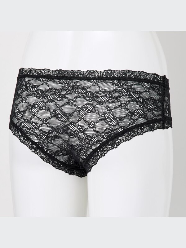 LACE SHORTS (HIPHUGGER) (CHEEKY)