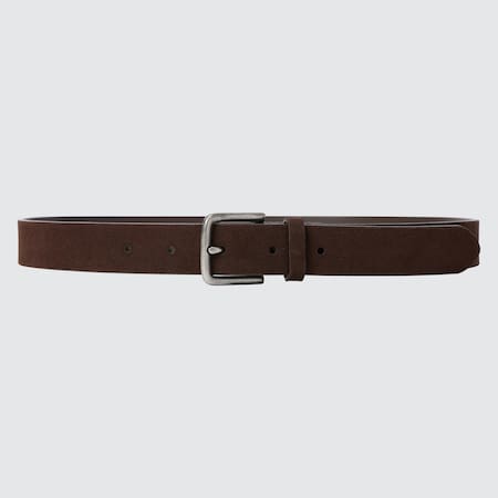 Italian Suede Leather Belt