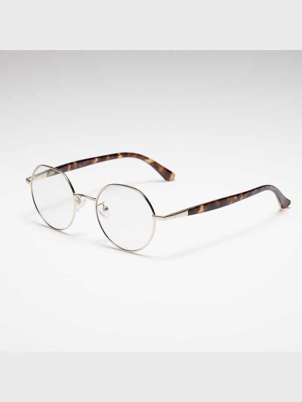 Round Frame Metal Glasses