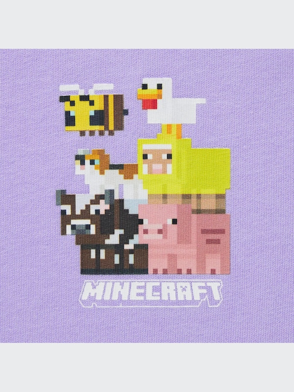 Minecraft UT Camiseta Estampado Gráfico Niños