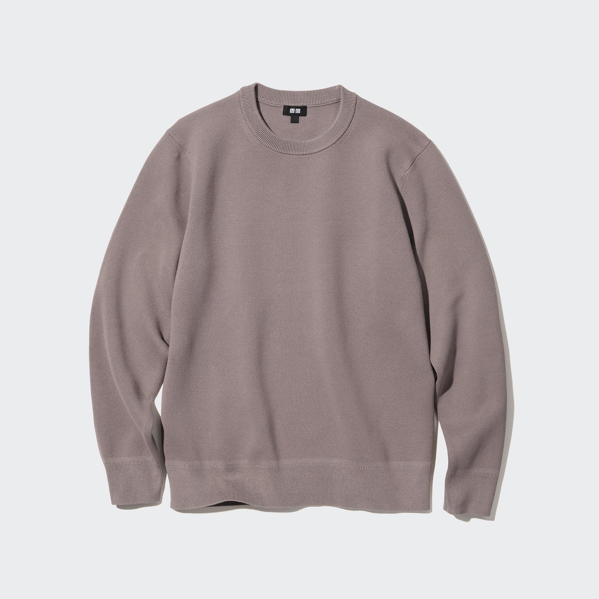 WASHABLE MILANO RIBBED CREW NECK SWEATER