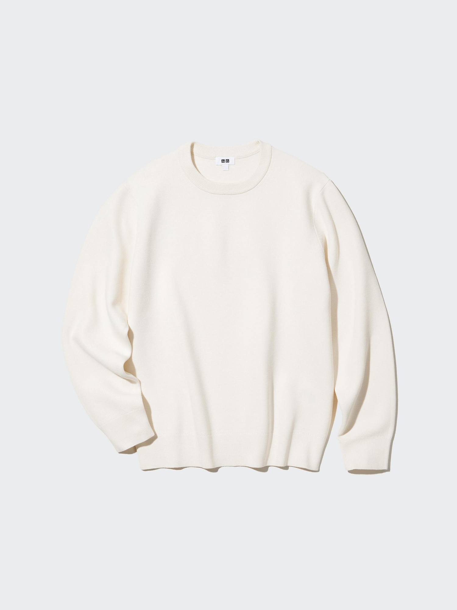 Unisex WASHABLE MILANO RIBBED CREW NECK SWEATER | UNIQLO US