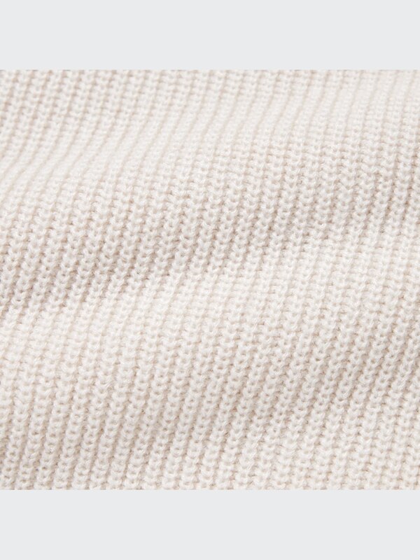 Middle Gauge Mock Neck Long-Sleeve Sweater