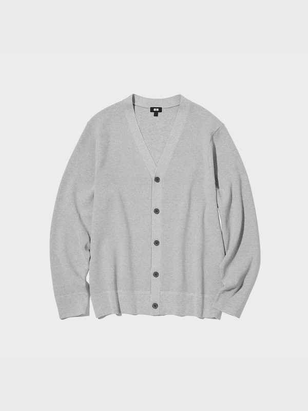 Washable Milano Ribbed V-Neck Cardigan