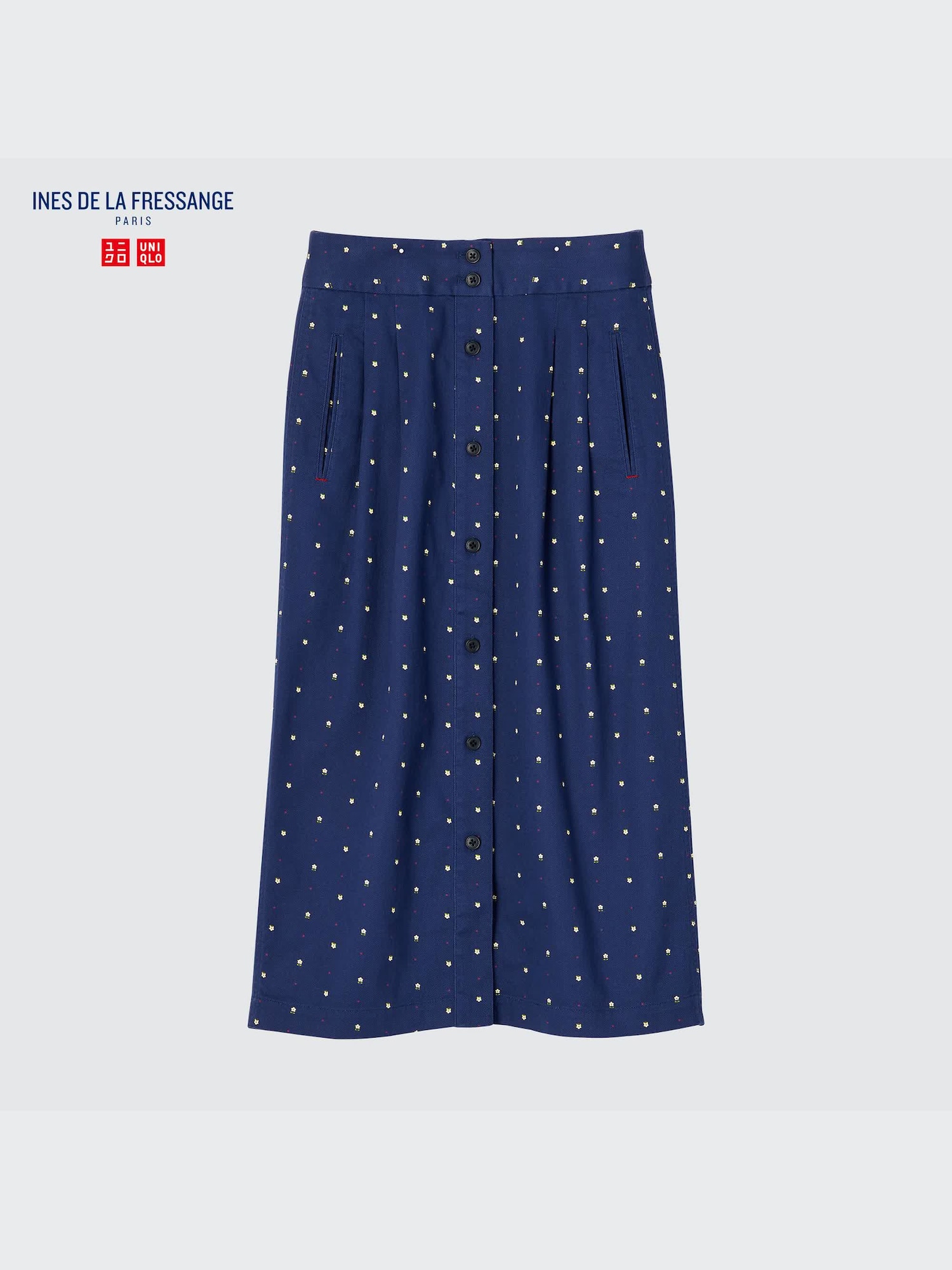 Chino Skirt Ines de la Fressange UNIQLO US