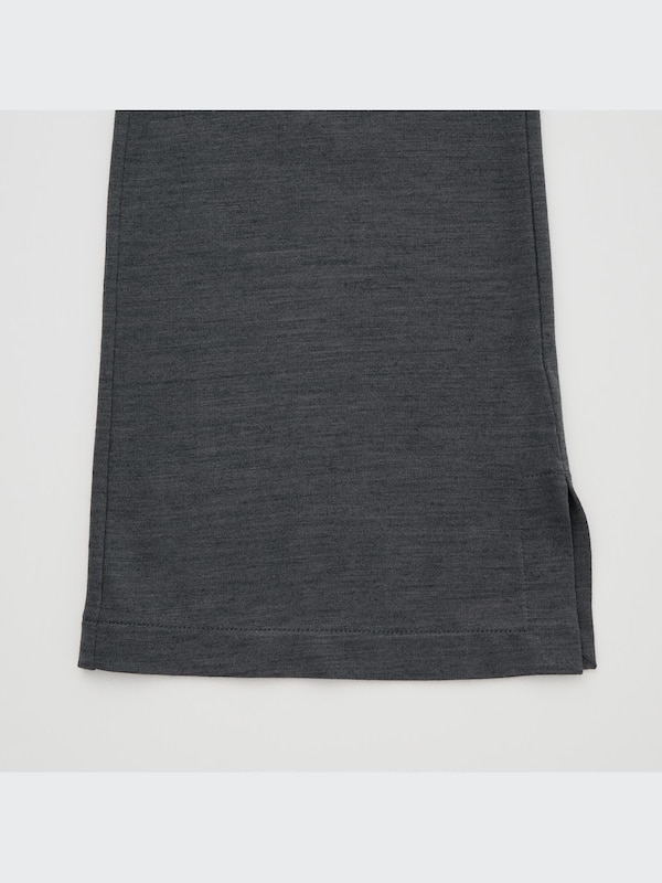 HEATTECH Wool Blend Flare Slit Leggings (Mame Kurogouchi)