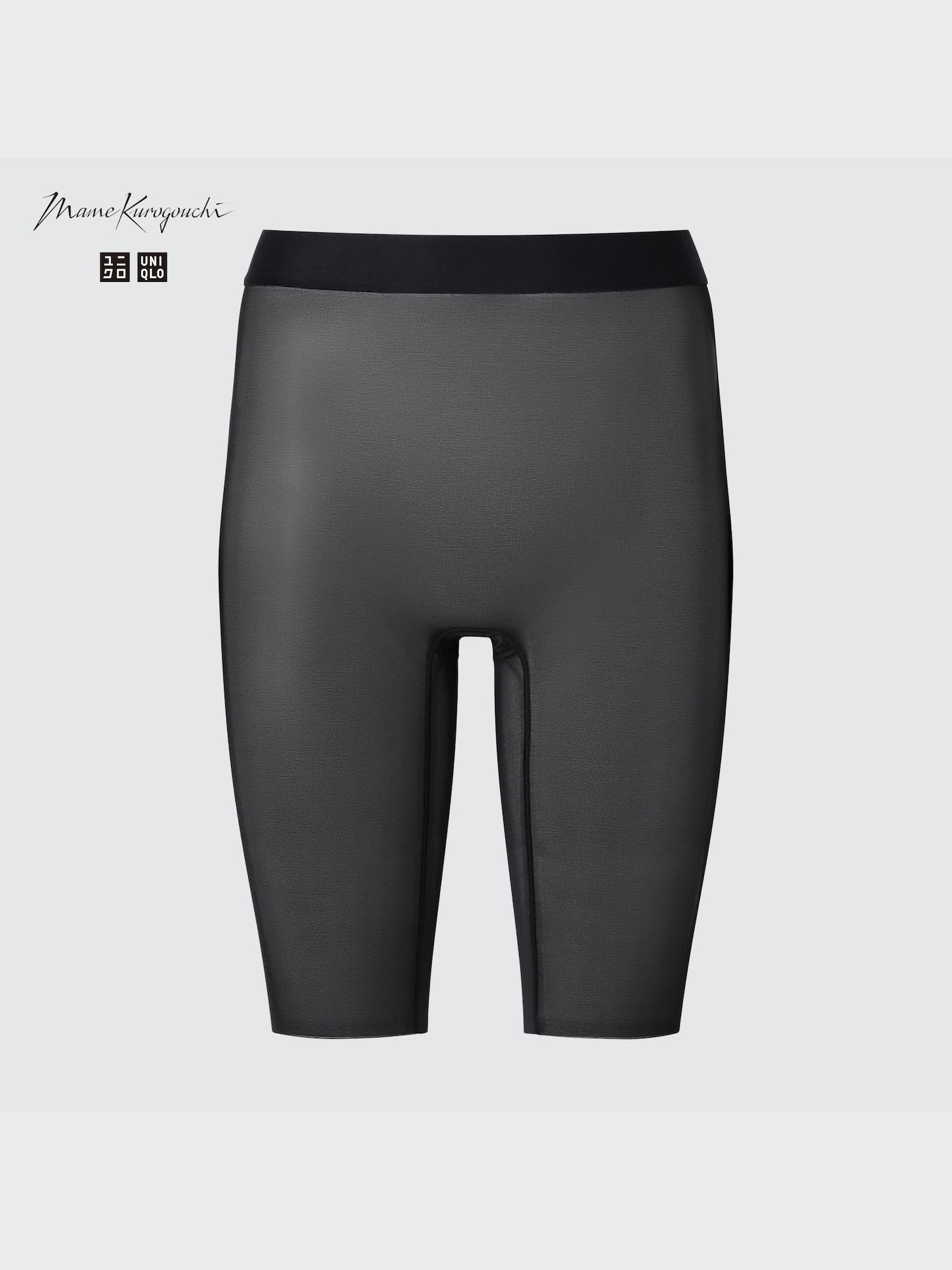 Women's Body Shaper Non-Lined Half Shorts (Mame Kurogouchi