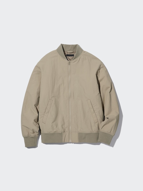 LIGHT PADDED RIBBED BLOUSON (WARM PADDED)