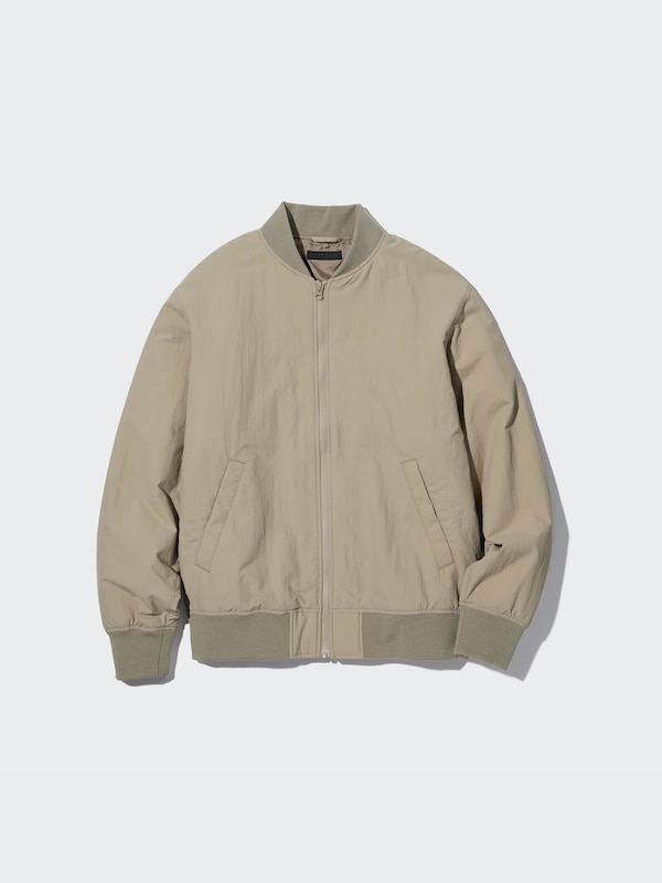 LIGHT PADDED RIBBED BLOUSON (WARM PADDED)
