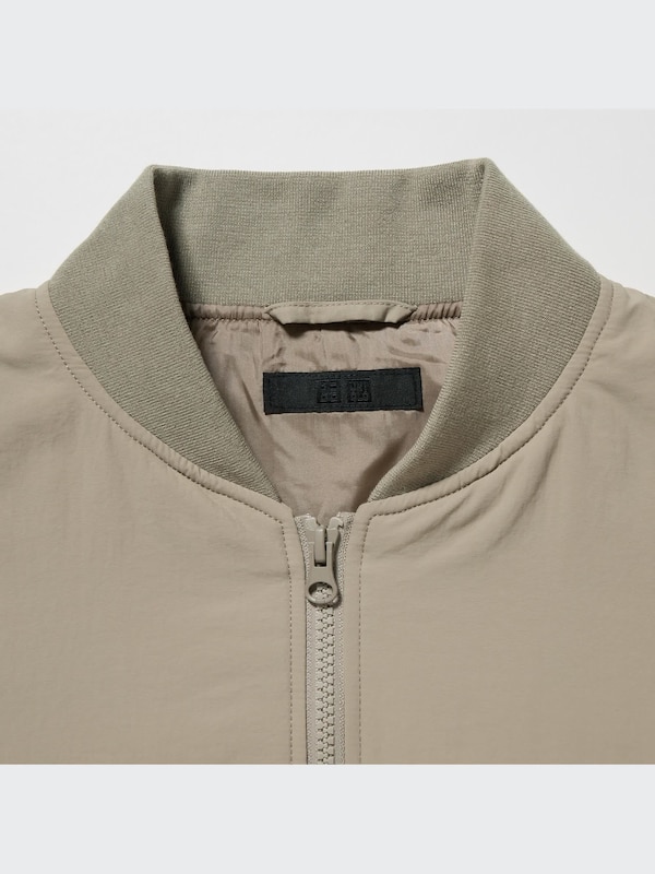 LIGHT PADDED RIBBED BLOUSON (WARM PADDED)