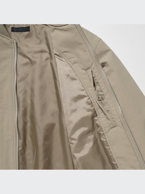 LIGHT PADDED RIBBED BLOUSON (WARM PADDED)