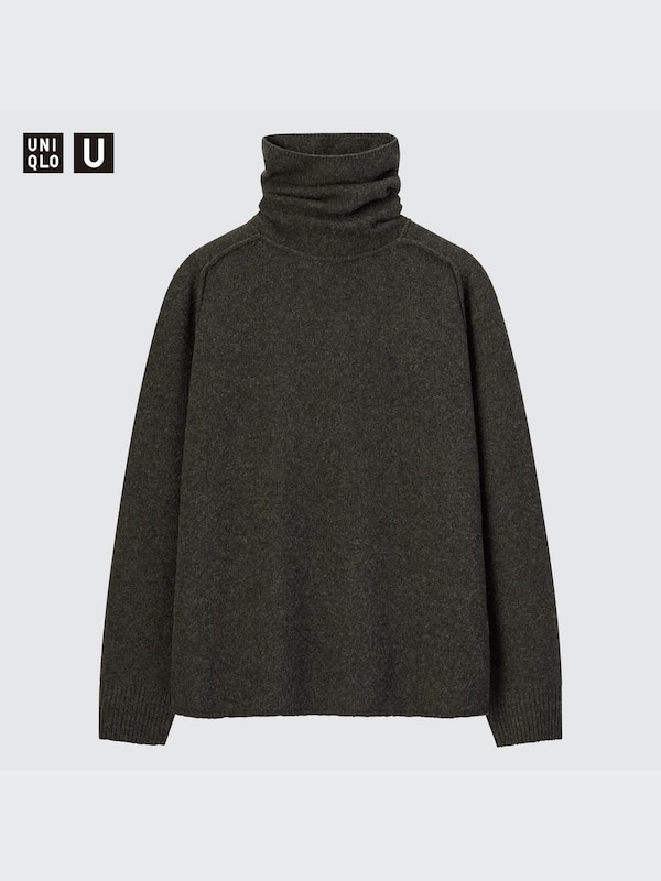 UNIQLO U PREMIUM LAMBSWOOL TURTLENECK SWEATER