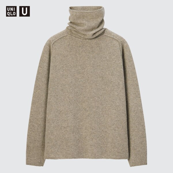 U Premium Lambswool Turtleneck Sweater Uniqlo Us 6795