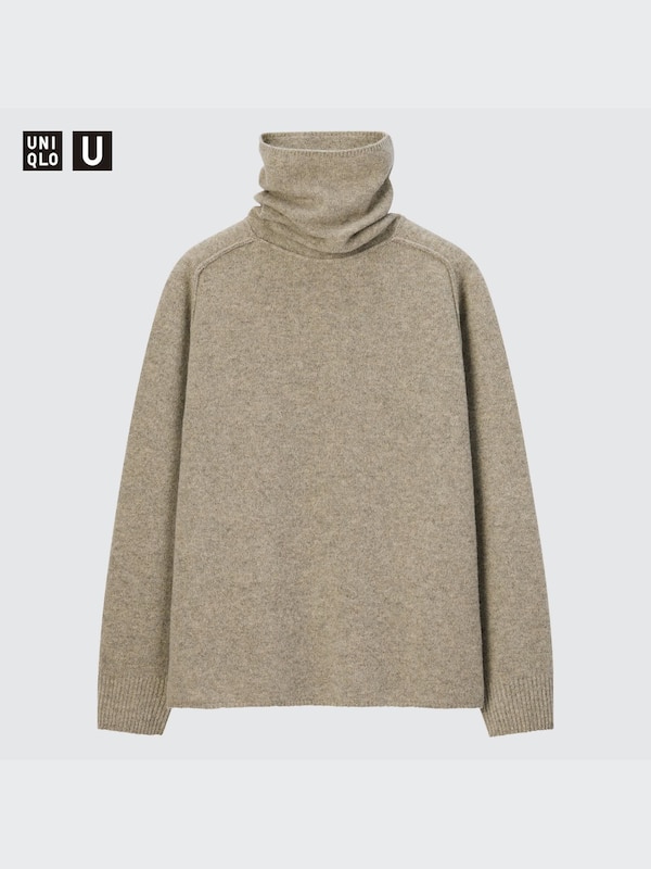 UNIQLO U PREMIUM LAMBSWOOL TURTLENECK SWEATER