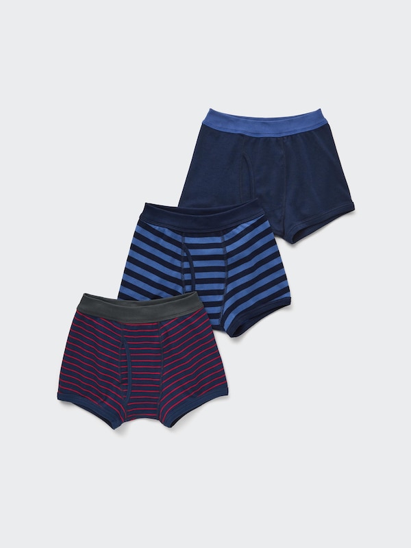 Boys Briefs (Stripe, 3 Pairs)
