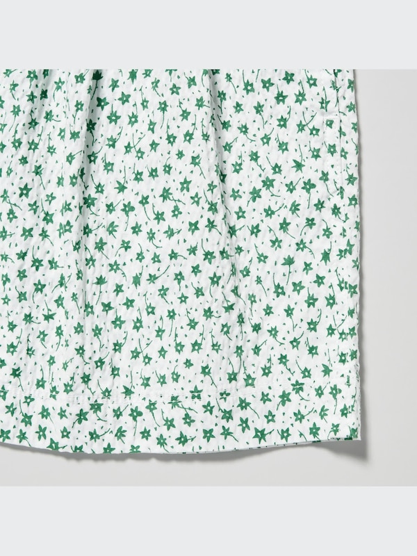 Short Easy en crêpe à motif fleuri