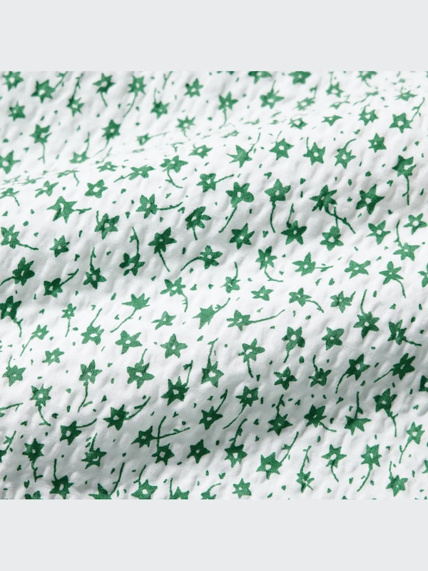 Short Easy en crêpe à motif fleuri