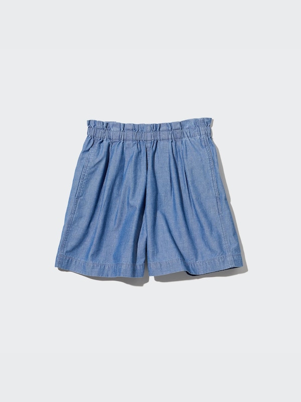 Chambray Shorts