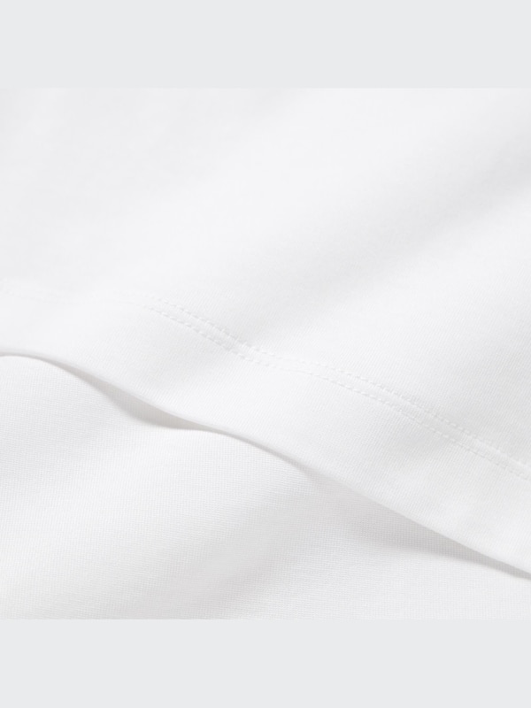 AIRism Cotton Frill Short-Sleeve T-Shirt