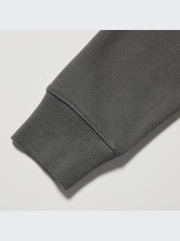 PILE LINED SWEAT FULL-ZIP HOODIE